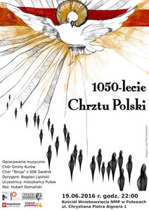 Powiększ grafikę: Zaproszenie na 1050-lecie Chrztu Polski