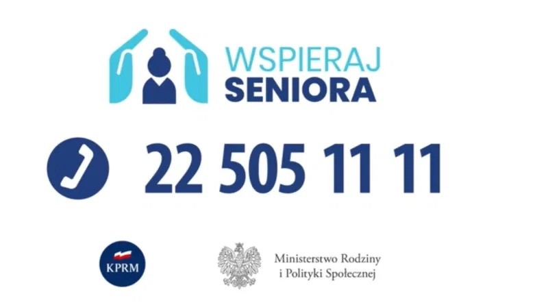 Wspieraj Seniora - Infolinia 22 505 11 11