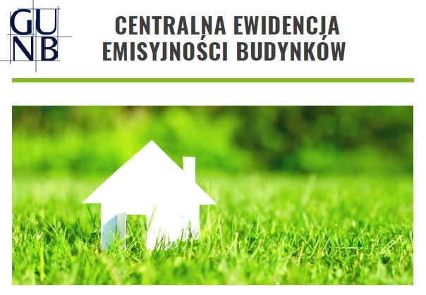 Baner - Centralna Ewidencja Emisyjności Budynków